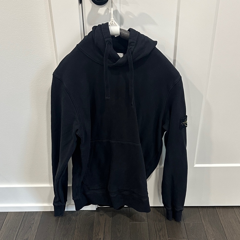 Stone Island Black Hoodie